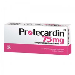 Protecardin 75 mg, 40 comprimate, Biofarm